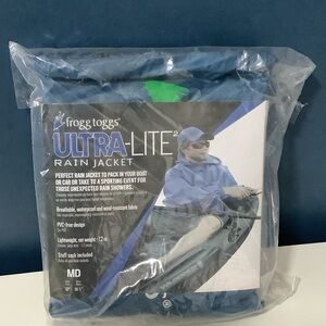 frogg toggs Ultra-Lite Men's Blue Rain Jacket